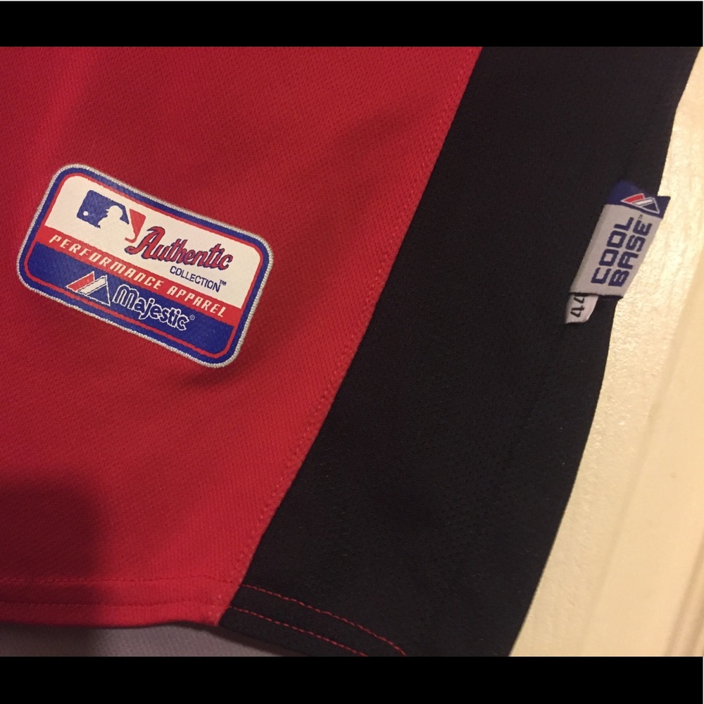 🆕️ Majestic Cincinnatti Reds CoolBase Jersey - Picture 4 of 6
